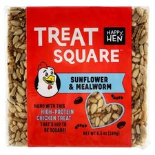 Square Mealworm  Sunflower Treat 6.5 oz