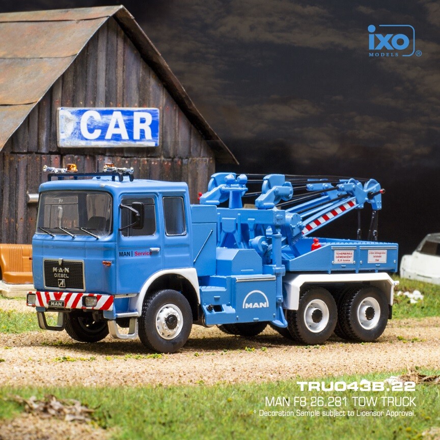 イクソ ixo MODELS 1/43 TRUCK series-F Truck American Mack Serie F 6x4 1/43 1977 Brown Strips
