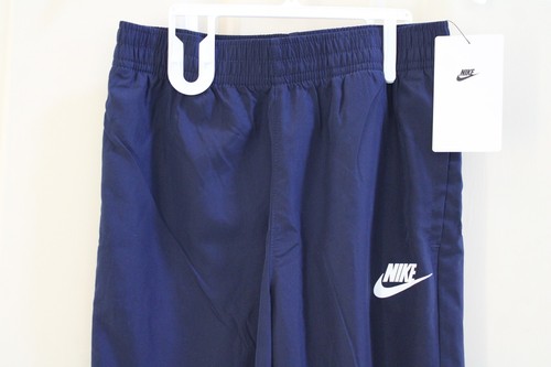 NWT Nike Dri-FIT Sportswear Club Boy's Size 6 Woven Navy Blue Sweatpants 86L279 - Picture 2 of 6