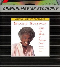 MAXINE SULLIVAN SINGS THE MUSIC OF BURTON LANE MOBILE FIDELITY SOUND - MFSL CD