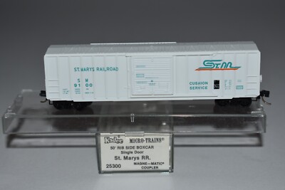 N Scale Kadee 25300 St. Mary's 50' Single Door Boxcar 9100 C40305 | eBay