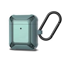 For Apple AirPods 1st 2016 2nd 2019 Case Shockproof Charging Cover with Keychain