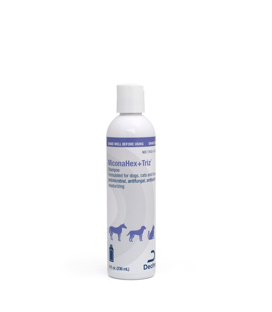 Dechra antibacterial MiconaHex + Triz Shampoo: 8oz EXP:05/2024