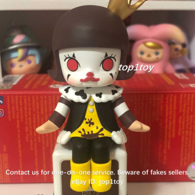 POP MART x MOLLY Happy Train Party Killer Chocolate Molly Mini