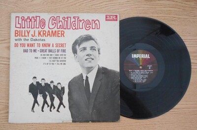 BILLY J. KRAMER WITH THE DAKOTAS  LITTLE CHILDREN   1964 MONO LP
