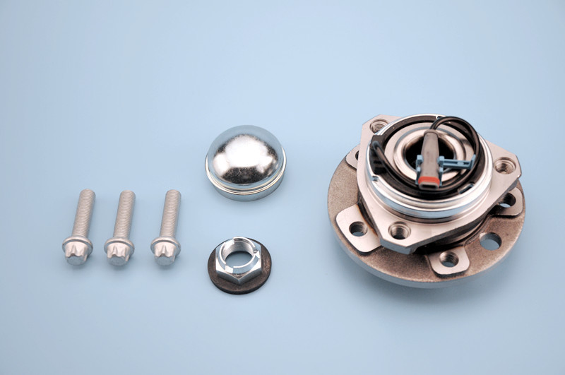 MaXpeedingrods Kit Mozzo Cuscinetto Ruota Anteriore Con Sensore ABS - 5 Fori Per Opel Astra H E Zafira B - 5