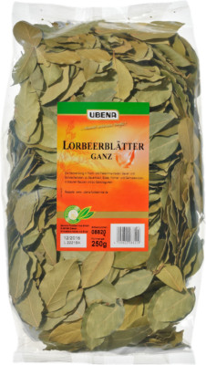 Ubena Lorbeerblätter ganz  0.250kg 4009600088209
