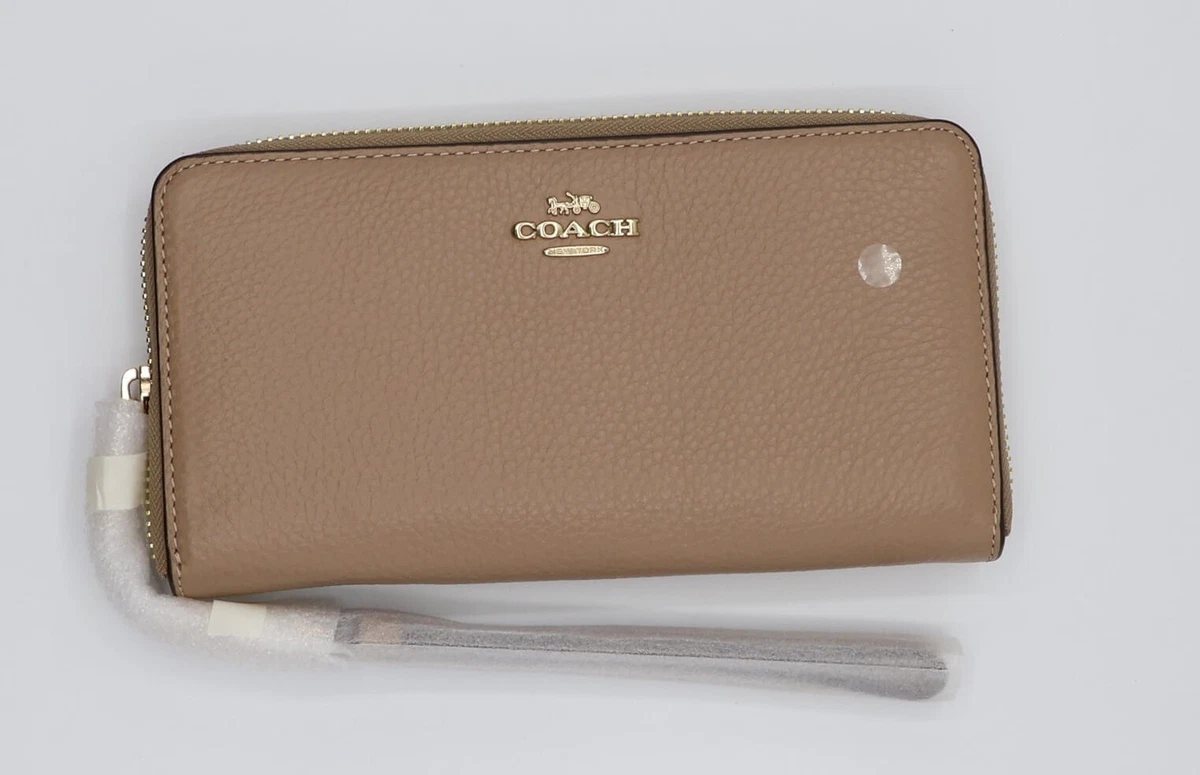 Coach C4451 Women's Long Zip Around Wallet