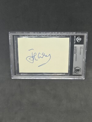 JOHN CLEESE SIGNED CUT BECKETT BAS CERTIFIED MONTY PYTHON HARRY POTTER