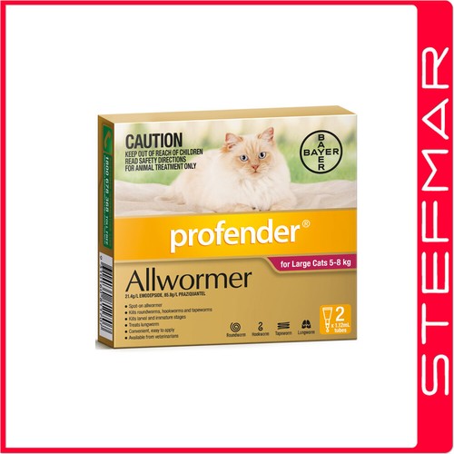 Profender Wormer For Cats 58Kg eBay