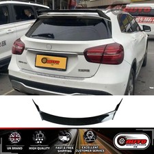 Mercedes Benz GLA W156 X156 Heck Dach Spoiler Fl&uuml;gel Glanz Schwarz B Style 2013-2020