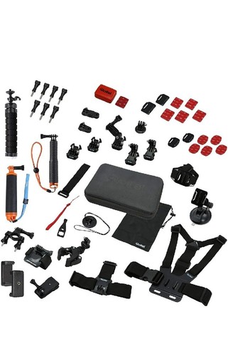 GoPro HERO 7 Black 4k Aktioncam + großes Rollei Zubehör mit Koffer wie NEU - Bild 6 von 13