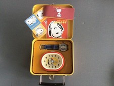 GENUINE SNOOPY TRAVEL SET, PURCHASED 1991 IN PARIS, NEVER USED, COLLECTORS