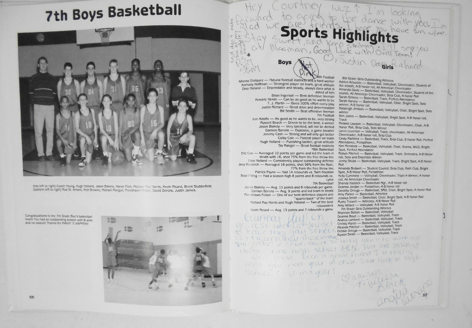 b Middle School 1994 Yearbook Garland, Texas (1162) eBay