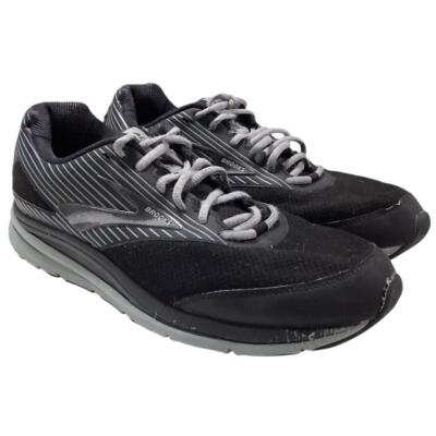 Brooks Walking Shoes Men 12 Black Gray Addiction Walker  display picture 2