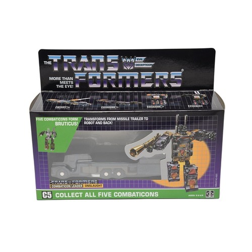 Transformers G1 BRUTICUS Truffa rissa assaltata vortice esplosione 5 Combaticon - Foto 3 di 13