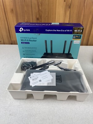 TP-Link WiFi 6 Router AX1800 Smart WiFi Router (Archer AX20)   802.11ax Router