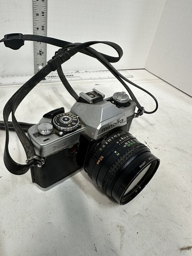 Macchina fotografica vintage MinoltaXG7 35mm + MD Rokkor-X 50mm non testata #F6 - Foto 7 di 7