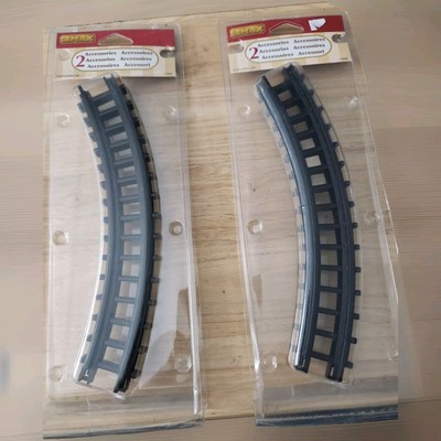 LEMAX Accessory 10'' Curved Train Tracks 2 pkgs of 2 (you get 4 tracks) #34686