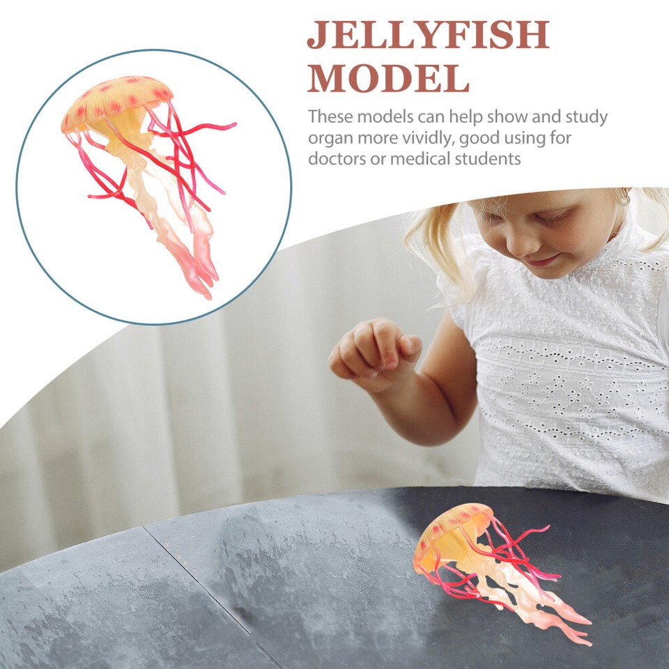 Camping Water Bottle Jellyfish Model Toy Aquatic Creature Sea Animal eBay