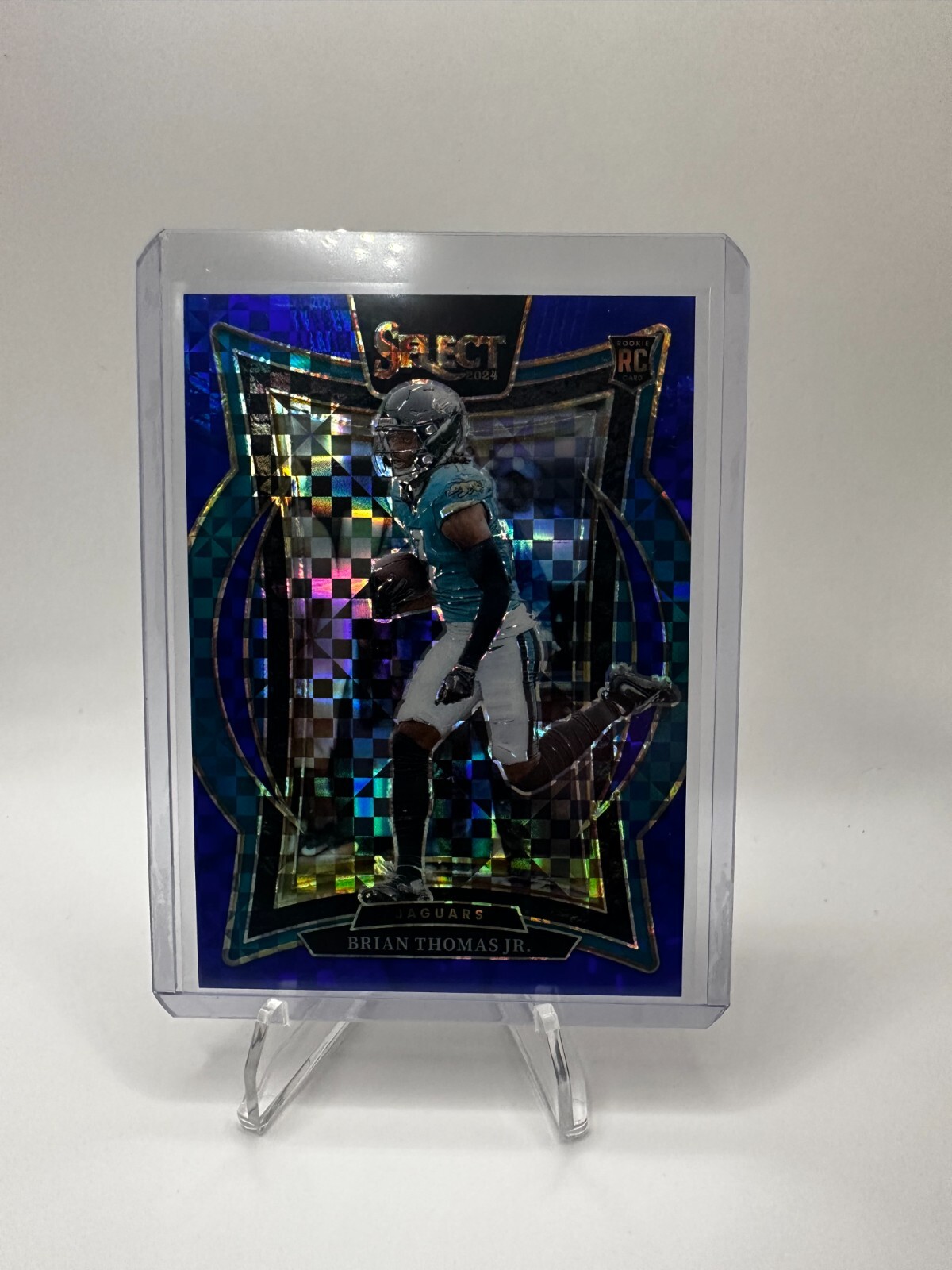 2024 Panini Select Brian Thomas Jr. Blue Concourse /249 Rookie Jaguars