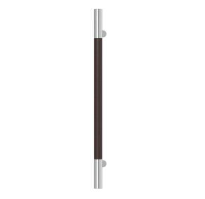 Turnstyle Designs - 500 mm Ziehgriff SCHLANKER LAUFSTICH IN VERTIEFUNG LEDER
