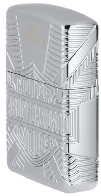 Zippo 2022 Limited Production Harley Davidson Armor Lighter, 49814