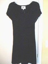 New Womens Nurture Black Cowl Neck Sweater Dress Size Small