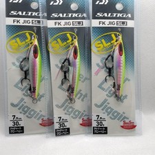 Daiwa Saltiga FK Jig SLJ 30g PH Chart Glow Berry Set of 3