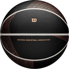 WILSON NBA Champagne Series Basketballs - Size 7-29.5" Black/Brown