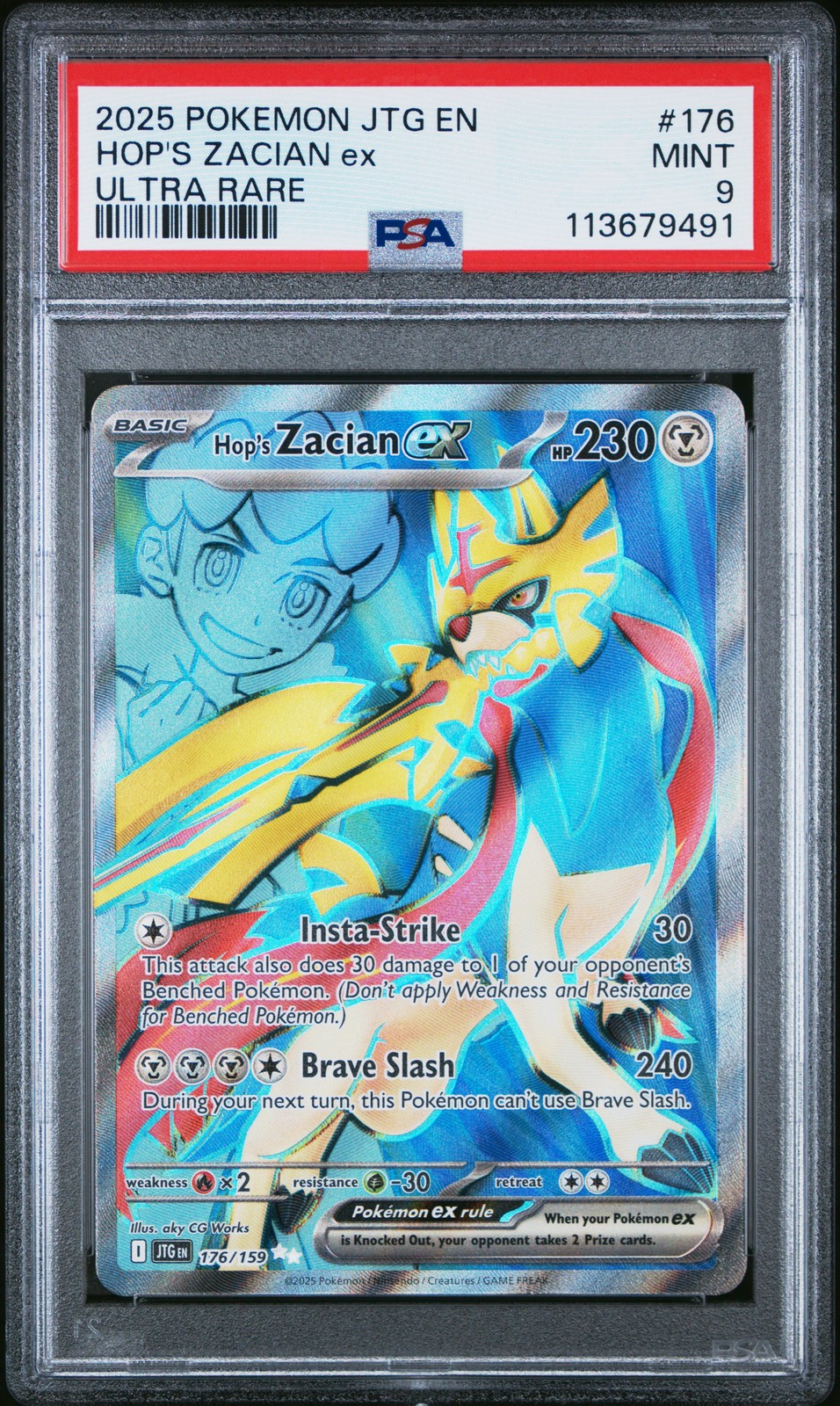 Hop's Zacian ex #176