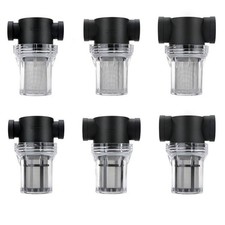 Garden Inline Mesh Strainer Water Pump Filter Irrigation High Flow Pipeline