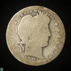 1901-O Barber Quarter - AG Details - New Orleans Mint Coin