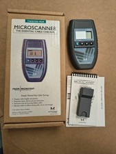 New Open BOX Fluke Microtest Microscanner Pro Cable Tester WIREMAP adapter
