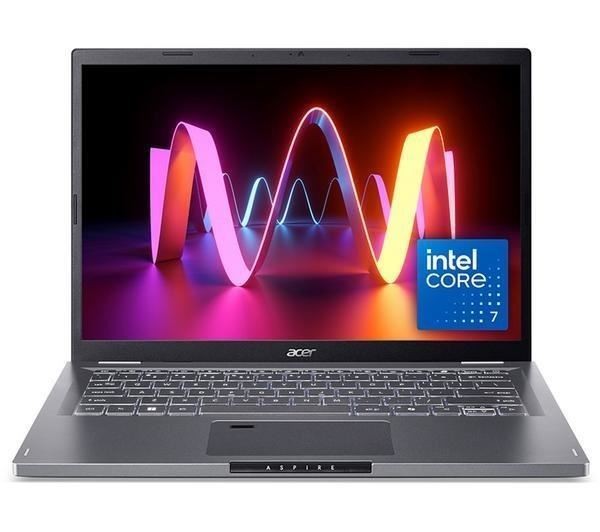 ACER Aspire 14 14" Laptop - Intel Core 7, 1 TB SSD, Grey - REFURB B