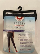 Assets by Spanx Seamless Leggings Heather Gray Size S NIB New in Box