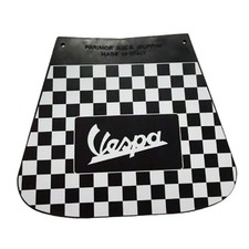 Bavettes A Échecs Per Vespa 180 Ss avec Logo Vespa