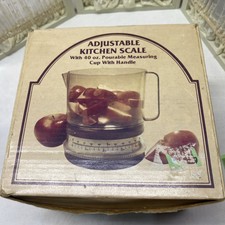Vintage 1980s Calibratable Kitchen Cooking Sc...