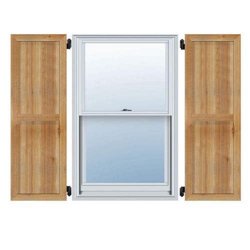 RBF06S11X059RWR TimberCraft Two 5 3/8" Boards Framed Board-n-Batten, Rustic W...
