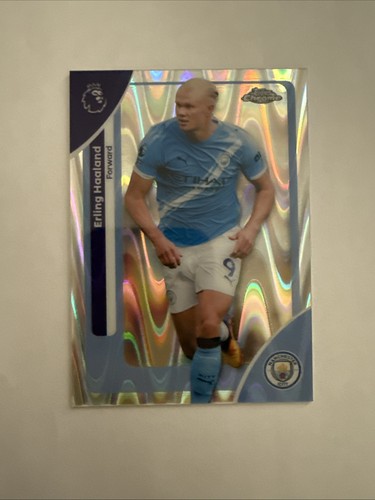 Erling Haaland [RayWave Refractor] #125 2026 Topps Chrome Premier League card