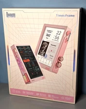 Divoom Times Frame-10.1" Digital Picture Frame Transparent 64GB - Pink - New!