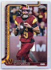Jayden Daniels Topps Refractor Topps Chrome - Topps Refractor 295 NM