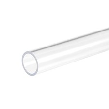 Acrylic Pipe Rigid Round Tube Clear 16mm 5/8" ID 20mm 0.9" OD 305mm 12" 
