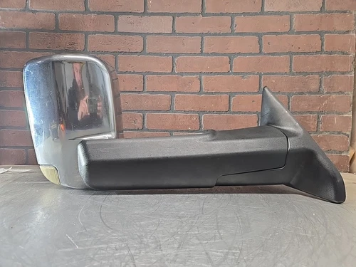 13-18 Ram 1500 4th Gen Right RH OEM Power Door Tow Mirror W/Signal Chrome 0032 L