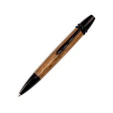 Polaris Twist Pen Kit, Black Chrome Finish, Single Kit, Legacy Woodturning