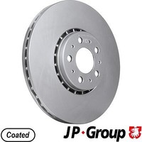 2X JP Group Bremsscheibe Vorderachse FüR Volvo
