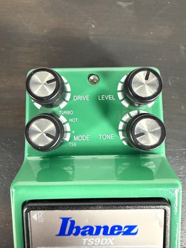 Ibanez TS9DX Turbo Tube Screamer Overdrive Guitar Pedal Tested Working Japan