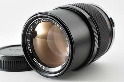 OLYMPUS OM-SYSTEM E.Zuiko Auto-T 135mm f/3.5 MF Lens From JAPAN【Exc+5】