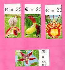FRANCE - 2005 - 3763/3766**MNH - BDF - NATURE - FLEURS ORKIDEES - COTE 8€