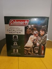 Coleman SportCat Catalytic Heater 1500 BTU Propane Portable Camping NEW OPEN BOX